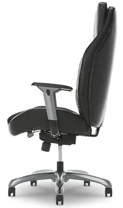 Shaquille O'Neal™ Zephyrus Ergonomic Bonded Leather High-Back Executive Office Chair, Black