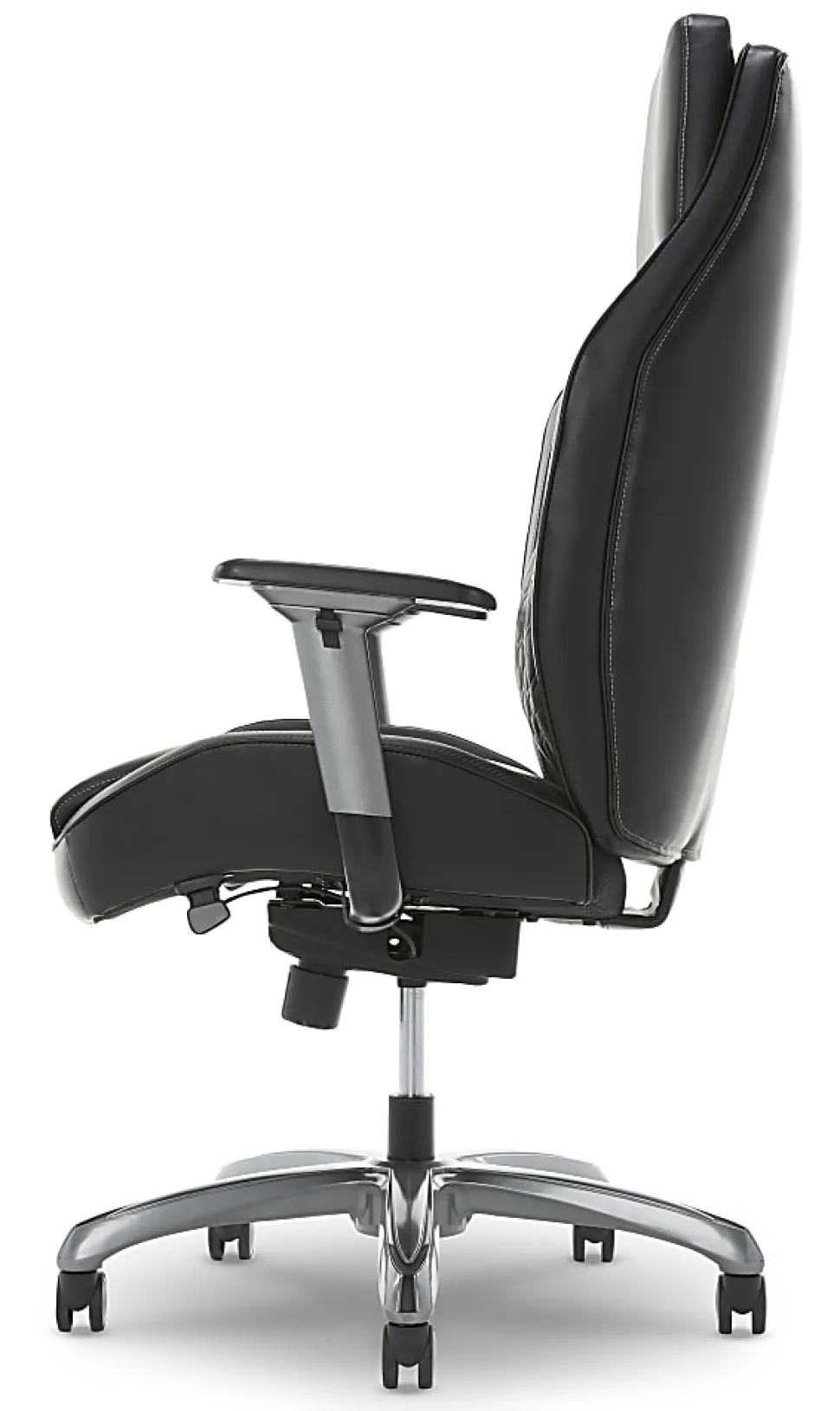 Shaquille O'Neal™ Zephyrus Ergonomic Bonded Leather High-Back Executive Office Chair, Black
