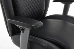 Shaquille O'Neal™ Zephyrus Ergonomic Bonded Leather High-Back Executive Office Chair, Black