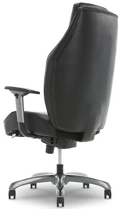 Shaquille O'Neal™ Zephyrus Ergonomic Bonded Leather High-Back Executive Office Chair, Black