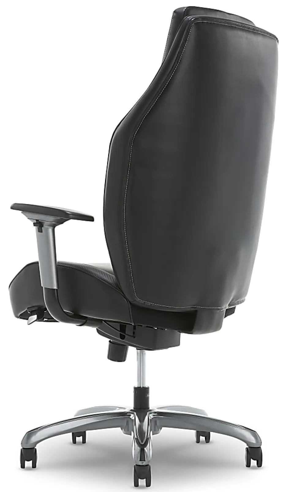 Shaquille O'Neal™ Zephyrus Ergonomic Bonded Leather High-Back Executive Office Chair, Black