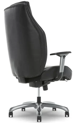 Shaquille O'Neal™ Zephyrus Ergonomic Bonded Leather High-Back Executive Office Chair, Black