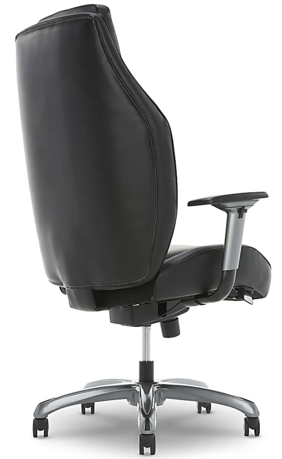 Shaquille O'Neal™ Zephyrus Ergonomic Bonded Leather High-Back Executive Office Chair, Black