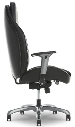 Shaquille O'Neal™ Zephyrus Ergonomic Bonded Leather High-Back Executive Office Chair, Black