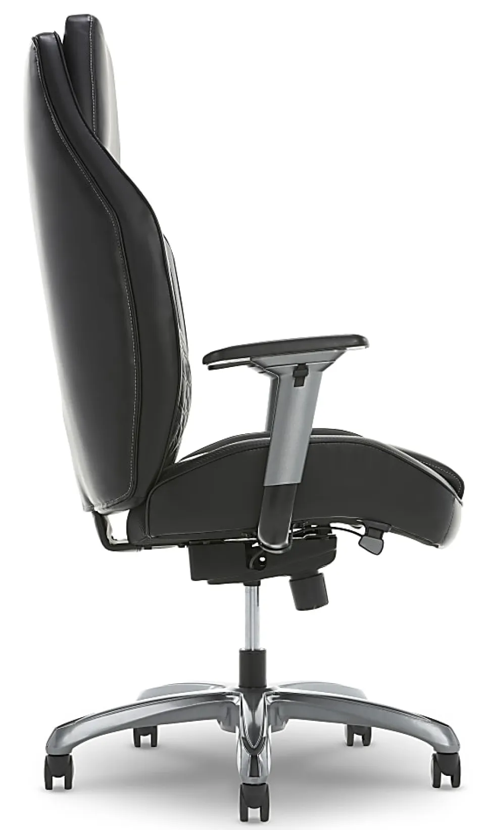 Shaquille O'Neal™ Zephyrus Ergonomic Bonded Leather High-Back Executive Office Chair, Black