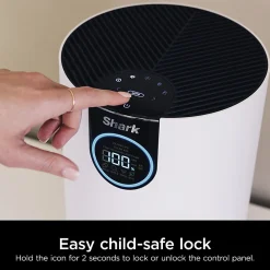Shark Air Purifier With True HEPA, 500 Sq. Ft., White, Total Qty 1