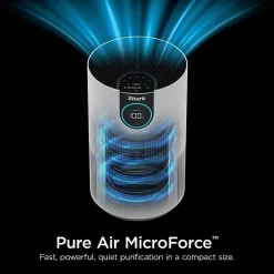 Shark Air Purifier With True HEPA, 500 Sq. Ft., White, Total Qty 1