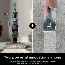 SHARK CarpetXpert Upright Carpet & Area Rug Cleaner, Slate Green, Total Qty 1