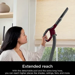 Shark Detect Lift-Away ADV Corded Upright Vacuum, With PowerFins Detect, Self-Cleaning Brushroll, And Odor Neutralizer Technology, Burgundy, LA492