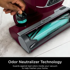 Shark Detect Lift-Away ADV Corded Upright Vacuum, With PowerFins Detect, Self-Cleaning Brushroll, And Odor Neutralizer Technology, Burgundy, LA492