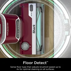 Shark Detect Lift-Away ADV Corded Upright Vacuum, With PowerFins Detect, Self-Cleaning Brushroll, And Odor Neutralizer Technology, Burgundy, LA492