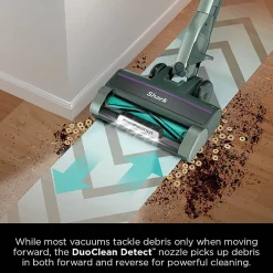 Shark Detect Ultralight Corded Stick Vacuum With Direction Detect And Self-Cleaning Brushroll, Gray, Total Qty 1