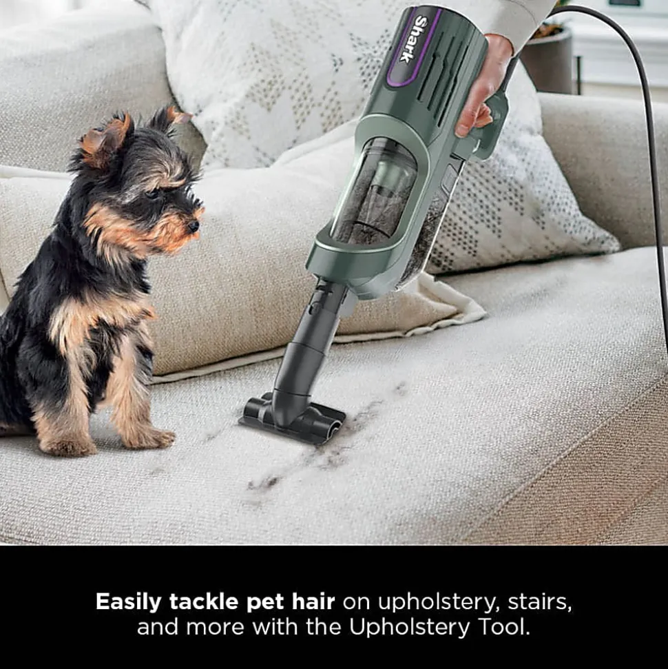 Shark Detect Ultralight Corded Stick Vacuum With Direction Detect And Self-Cleaning Brushroll, Gray, Total Qty 1