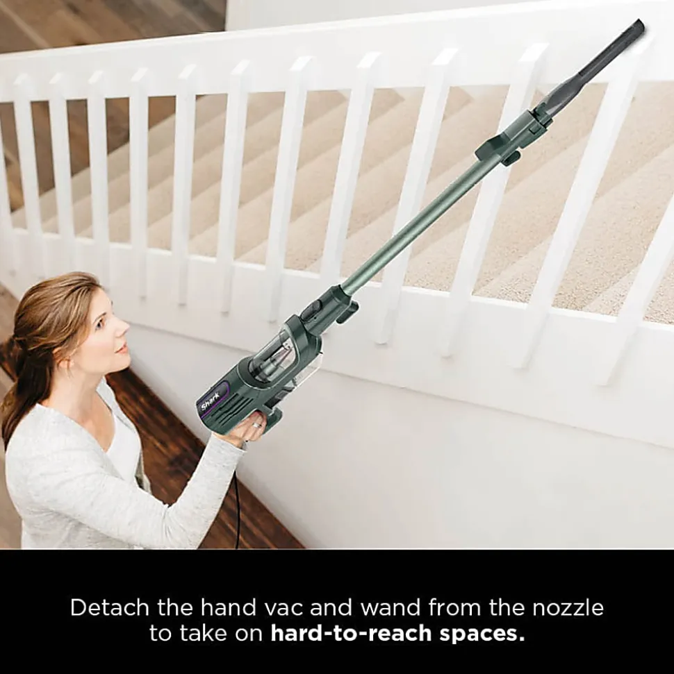 Shark Detect Ultralight Corded Stick Vacuum With Direction Detect And Self-Cleaning Brushroll, Gray, Total Qty 1
