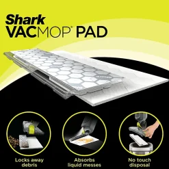 Shark Disposable Hard Floor Pads, Total Qty 32