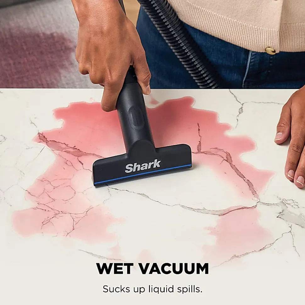 Shark EveryMess Corded Portable Wet/Dry Vac And Stain Remover, Blue, Total Qty 1