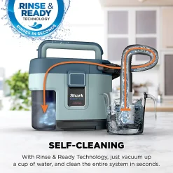 Shark EveryMess Corded Portable Wet/Dry Vac And Stain Remover, Blue, Total Qty 1
