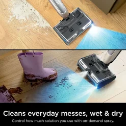 Shark HydroDuo Cordless Wet/Dry Hard Floor Cleaner, Stone Metallic, Total Qty 1