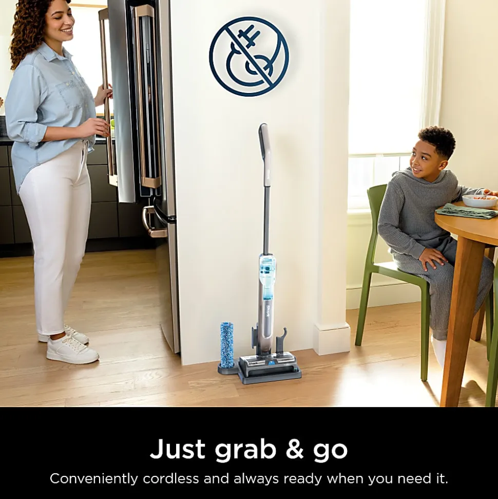Shark HydroDuo Cordless Wet/Dry Hard Floor Cleaner, Stone Metallic, Total Qty 1