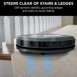 Shark ION Robot Vacuum, Smoke/Ash, Total Qty 1
