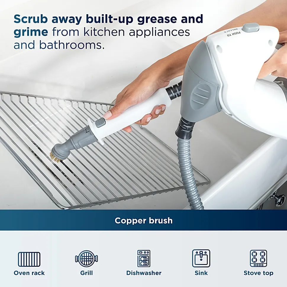 Shark Lift-Away 5-in-1 Steam Mop With Detachable Handheld Steamer, Blue, Total Qty 1