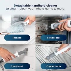 Shark Lift-Away 5-in-1 Steam Mop With Detachable Handheld Steamer, Blue, Total Qty 1