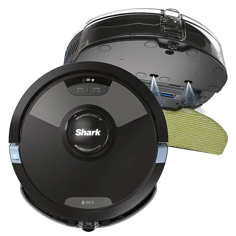 Shark Matrix Plus 2-in-1 Robot, Black, Total Qty 1