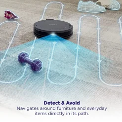 Shark Navigator Robot Vacuum, Sleet Gray, Total Qty 1