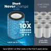 Shark NeverChange Air Purifier MAX, 1,400 Sq. Ft., White, Total Qty 1