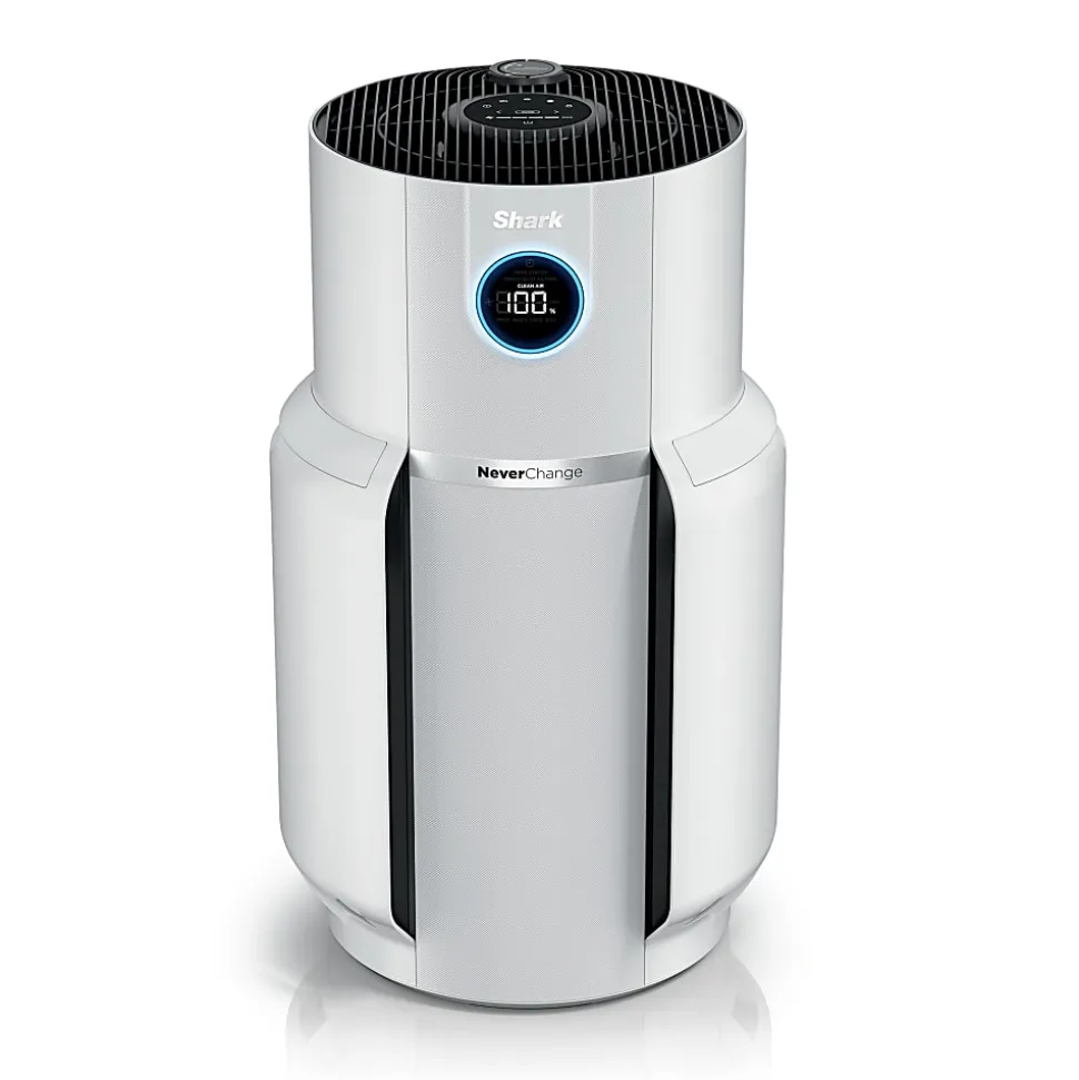 Shark NeverChange Air Purifier MAX, 1,400 Sq. Ft., White, Total Qty 1