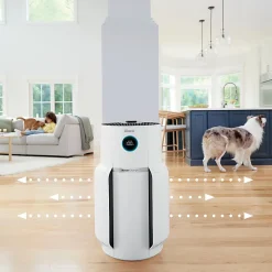 Shark NeverChange Air Purifier MAX, 1,400 Sq. Ft., White, Total Qty 1