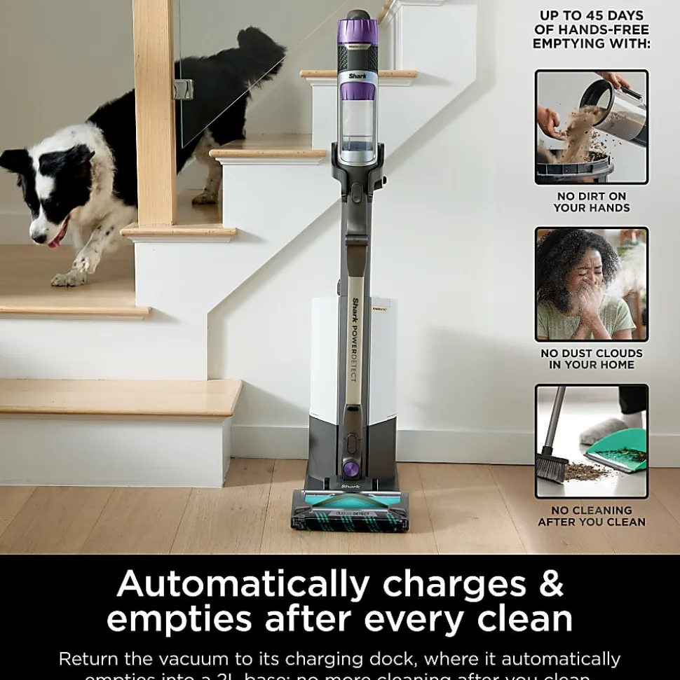 Shark PowerDetect Clean & Empty Cordless Stick Vacuum, Total Qty 1