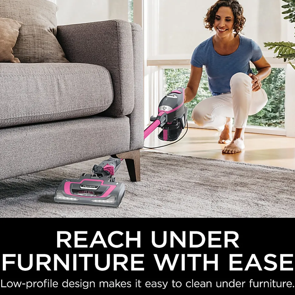 Shark Rocket HV371 Stick Vacuum Cleaner, Fuchsia, Total Qty 1