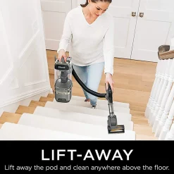 Shark Rotator Lift-Away ADV DuoClean Engage Upright Vacuum Cleaner With Self-Cleaning Brushroll, Gray