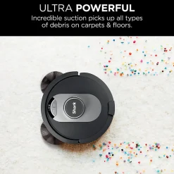 Shark RV2502AE AI Ultra Robot Self-Empty Vacuum, Black
