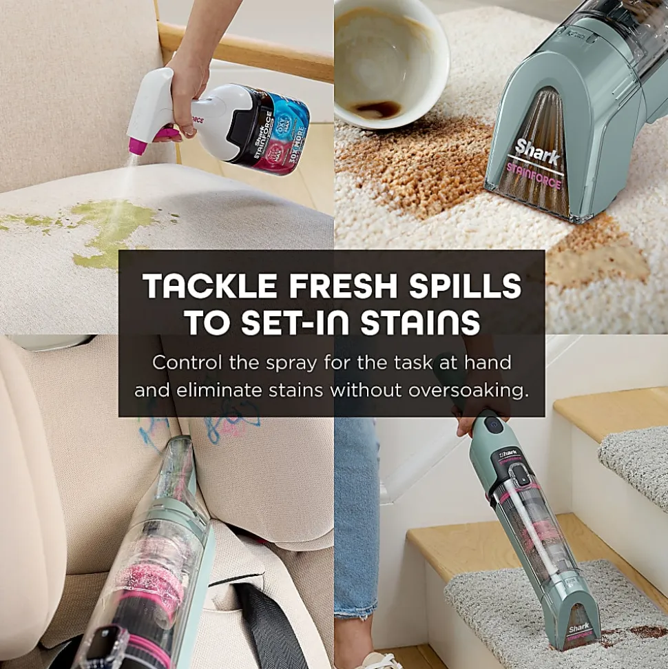 Shark StainForce Portable Spot & Stain Cleaner, Gray, Total Qty 1