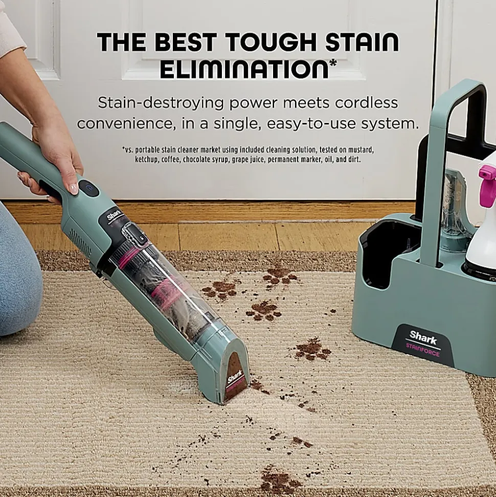 Shark StainForce Portable Spot & Stain Cleaner, Gray, Total Qty 1