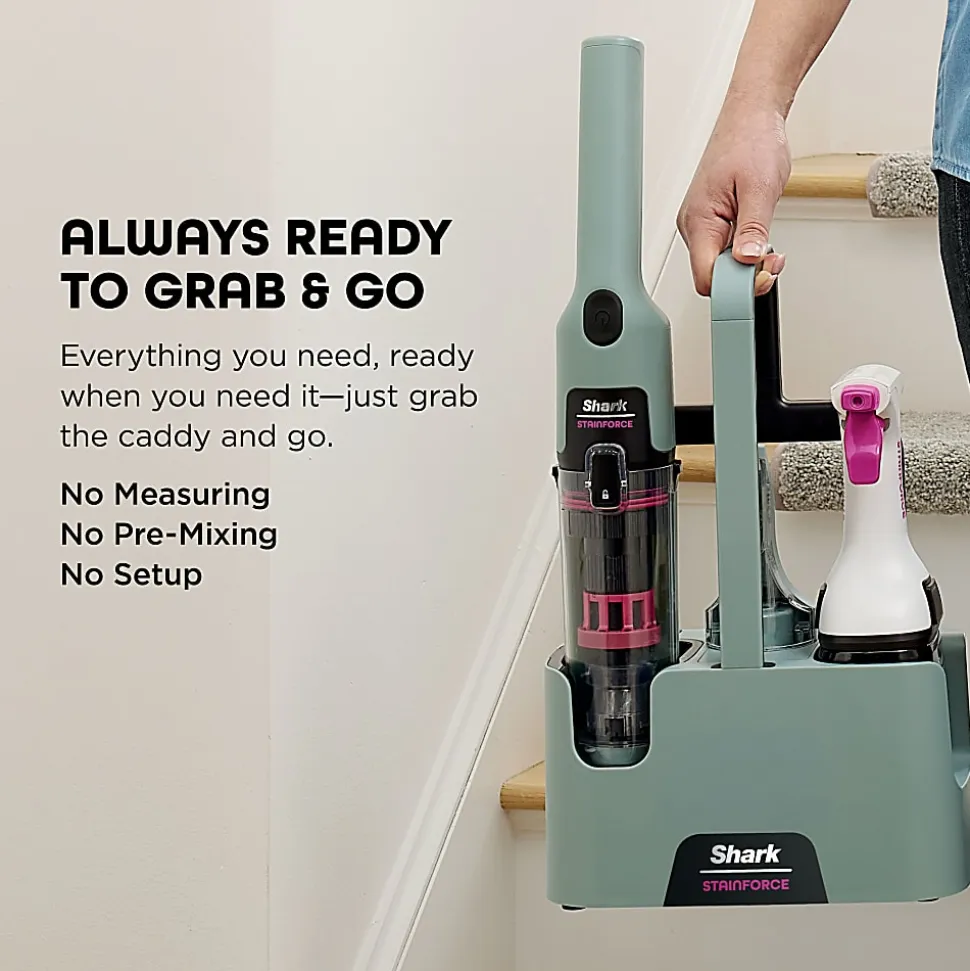 Shark StainForce Portable Spot & Stain Cleaner, Gray, Total Qty 1