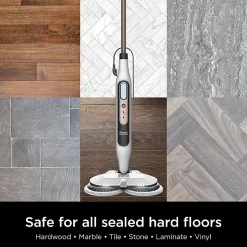 Shark Steam & Scrub Steam Blaster Mop, White/Brass, Total Qty 1
