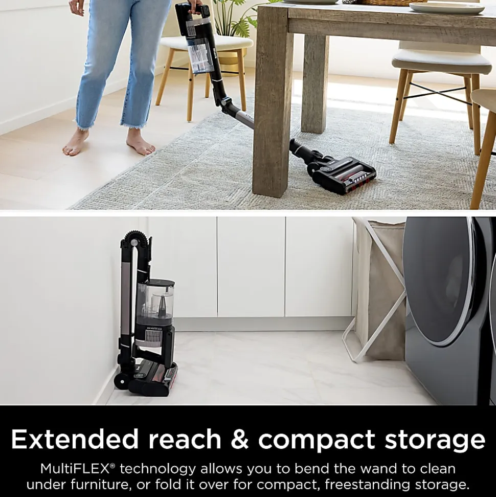 Shark Stratos Cordless Vacuum With Clean Sense IQ And Odor Neutralizer, Ash Purple, Total Qty 1