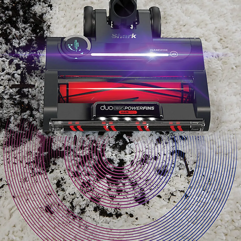 Shark Stratos Cordless Vacuum With Clean Sense IQ And Odor Neutralizer, Ash Purple, Total Qty 1