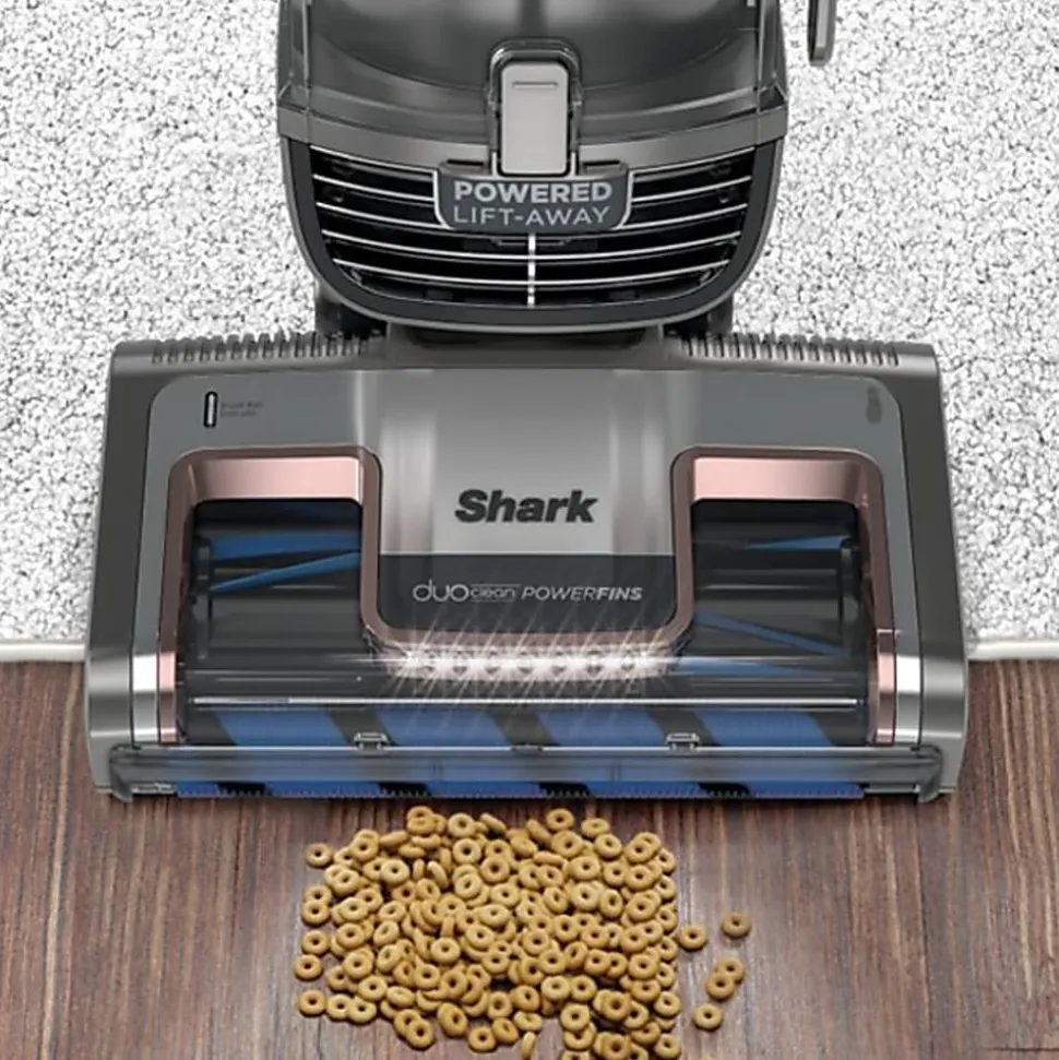 Shark Vertex DuoClean Engage Upright Vacuum With Powered Lift-Away And Self-Cleaning Brush Roll, Silver