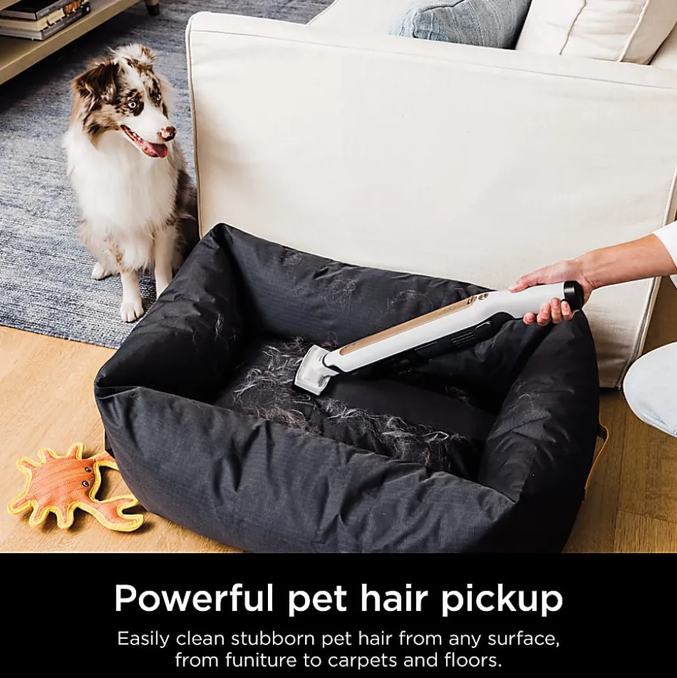 Shark Wandvac Cordless Self-Empty System Vacuum With HEPA, White, Total Qty 1