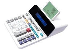 Sharp® EL-1901 Digital Printing Calculator, White