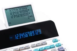 Sharp® EL-1901 Digital Printing Calculator, White