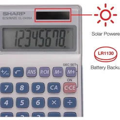 Sharp EL-240SAB Handheld Calculator