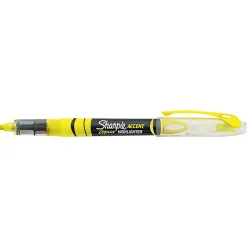 Sharpie® Accent® Liquid Highlighters, Yellow, Pack Of 5