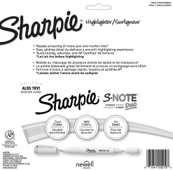 Sharpie® Accent® Tank-Style Highlighters, Chisel Tip,  Assorted Colors, Pack Of 12