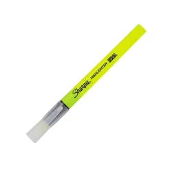 Sharpie® Clear View® Highlighter Stick, Chisel Point, Yellow, Pack Of 3
