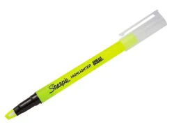 Sharpie® Clear View® Highlighter Stick, Chisel Point, Yellow, Pack Of 3